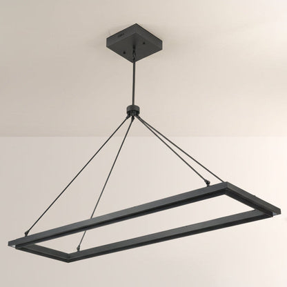Perezin Rectangular Chandelier 48"/62"