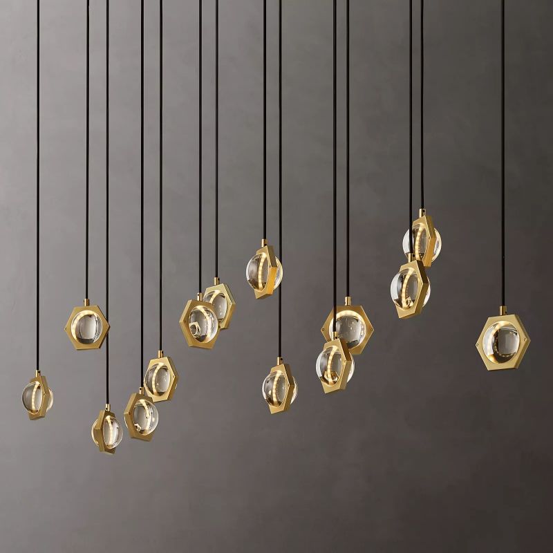Cosmor Linear Chandelier 72"
