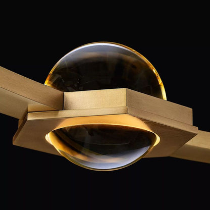 Planet Round Chandelier 36"