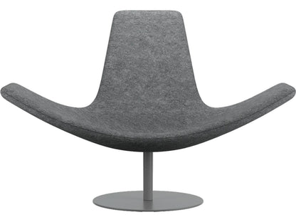 Wing Gray Accent Chair Chaise Lounge by Stefano Giovannoni