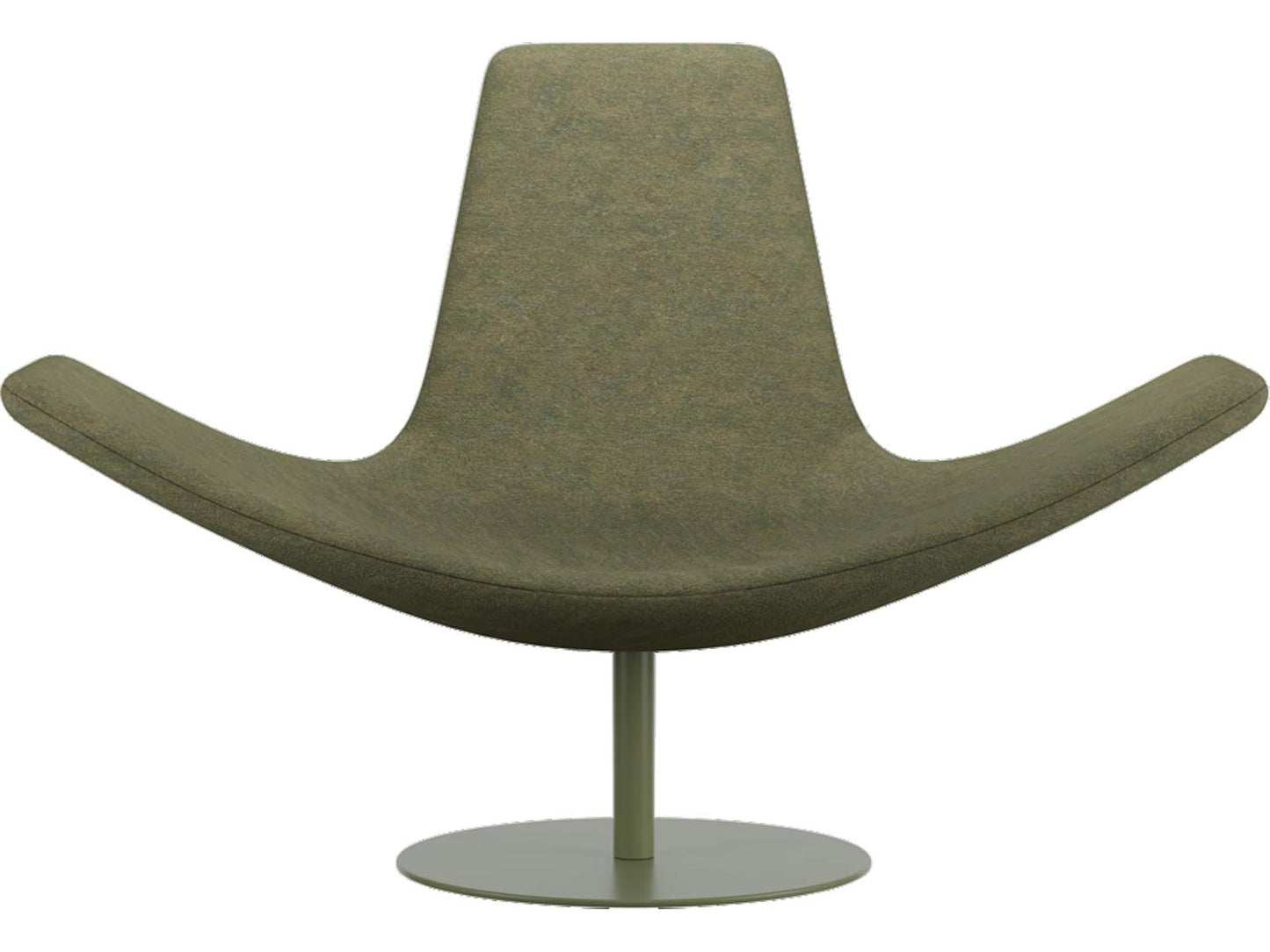Wing Green Accent Chair by Stefano Giovannoni