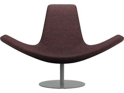 Wing Transformable Accent Chair in Burgundy Kvadrat Fabric