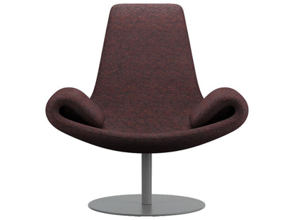 Wing Transformable Accent Chair in Burgundy Kvadrat Fabric