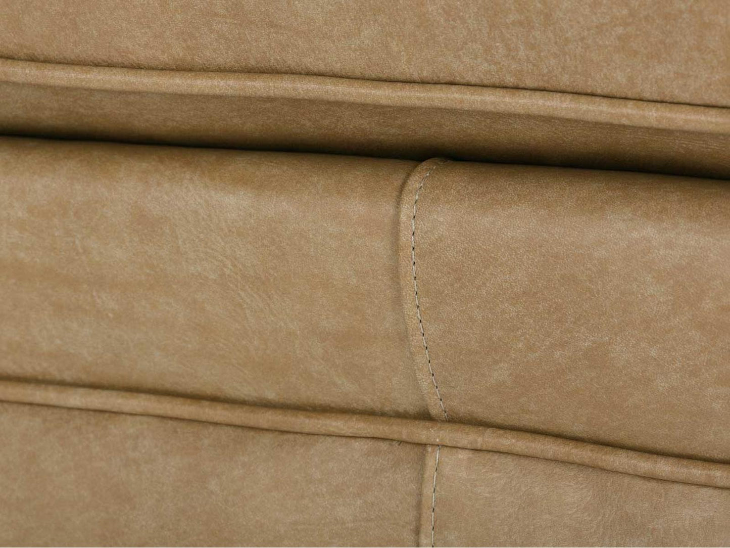 Kara Brown Leather Accent Chair with Track Arms