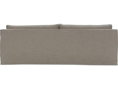 Sylvie 4-Seat Upholstered Bench Cushion Sofa in Gray