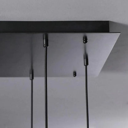 Raindrops Rectangular Chandelier 54"
