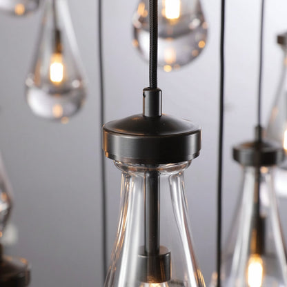 Raindrops Round Chandelier 60"