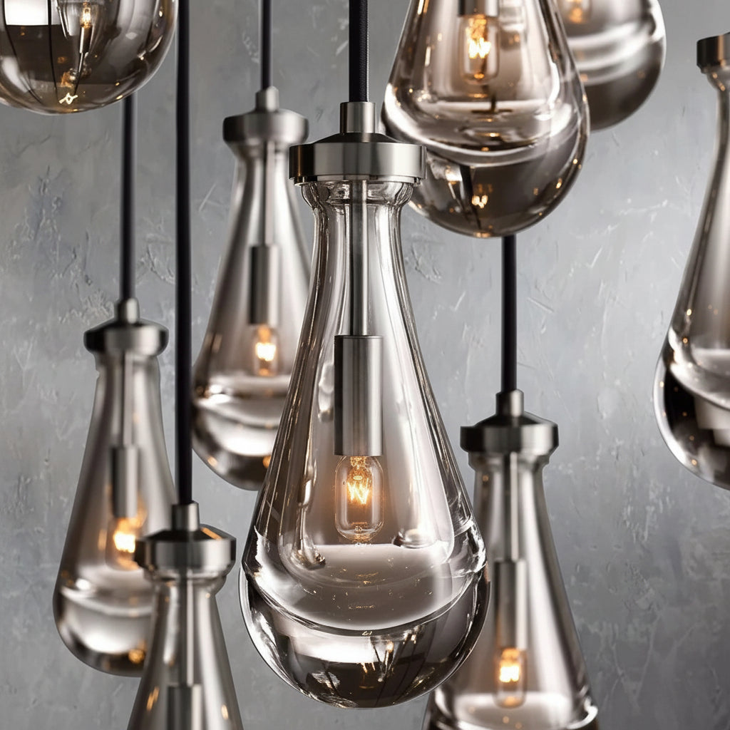Raindrops Round Chandelier 60"