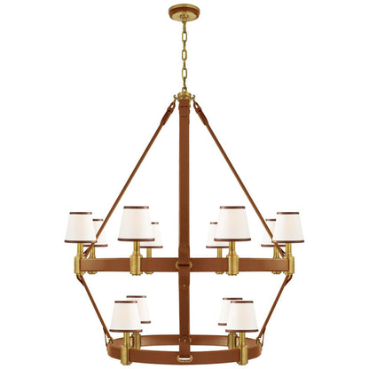 Ralph Lauren Ralph Lauren Riley 48 Inch 12 Light Chandelier Cp439887