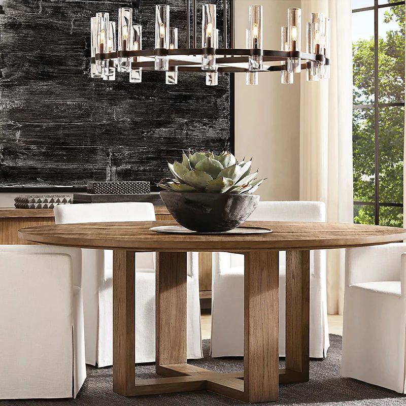 Ravelle Round Chandelier 48"