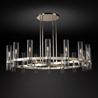 Ravelle Round Chandelier 48"