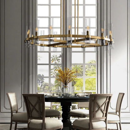 Ravelle Round Chandelier 48"