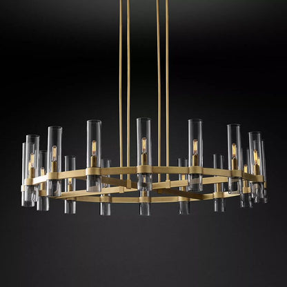 Ravelle Round Chandelier 48"