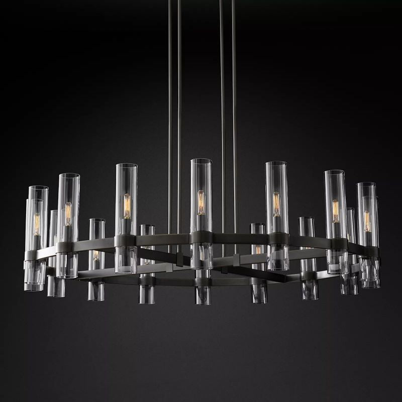 Ravelle Round Chandelier 48"