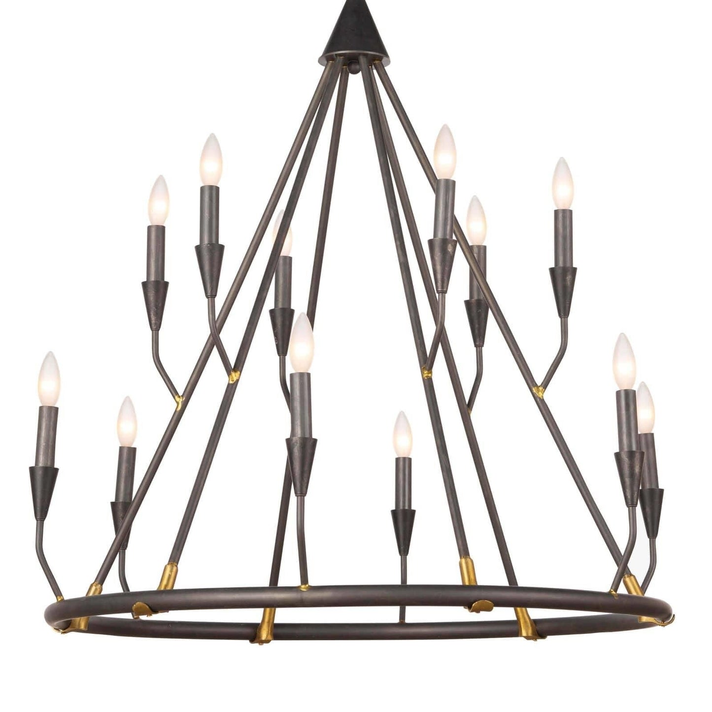 Regina Andrew Coastal Living Sierra 35 Inch 12 Light Chandelier Cp433338