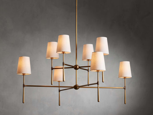 Rhoda 2-Tier Round Chandelier