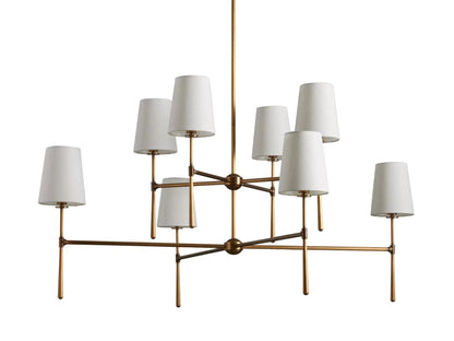 Rhoda 2-Tier Round Chandelier