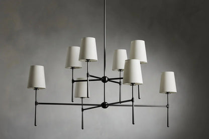 Rhoda 2-Tier Round Chandelier