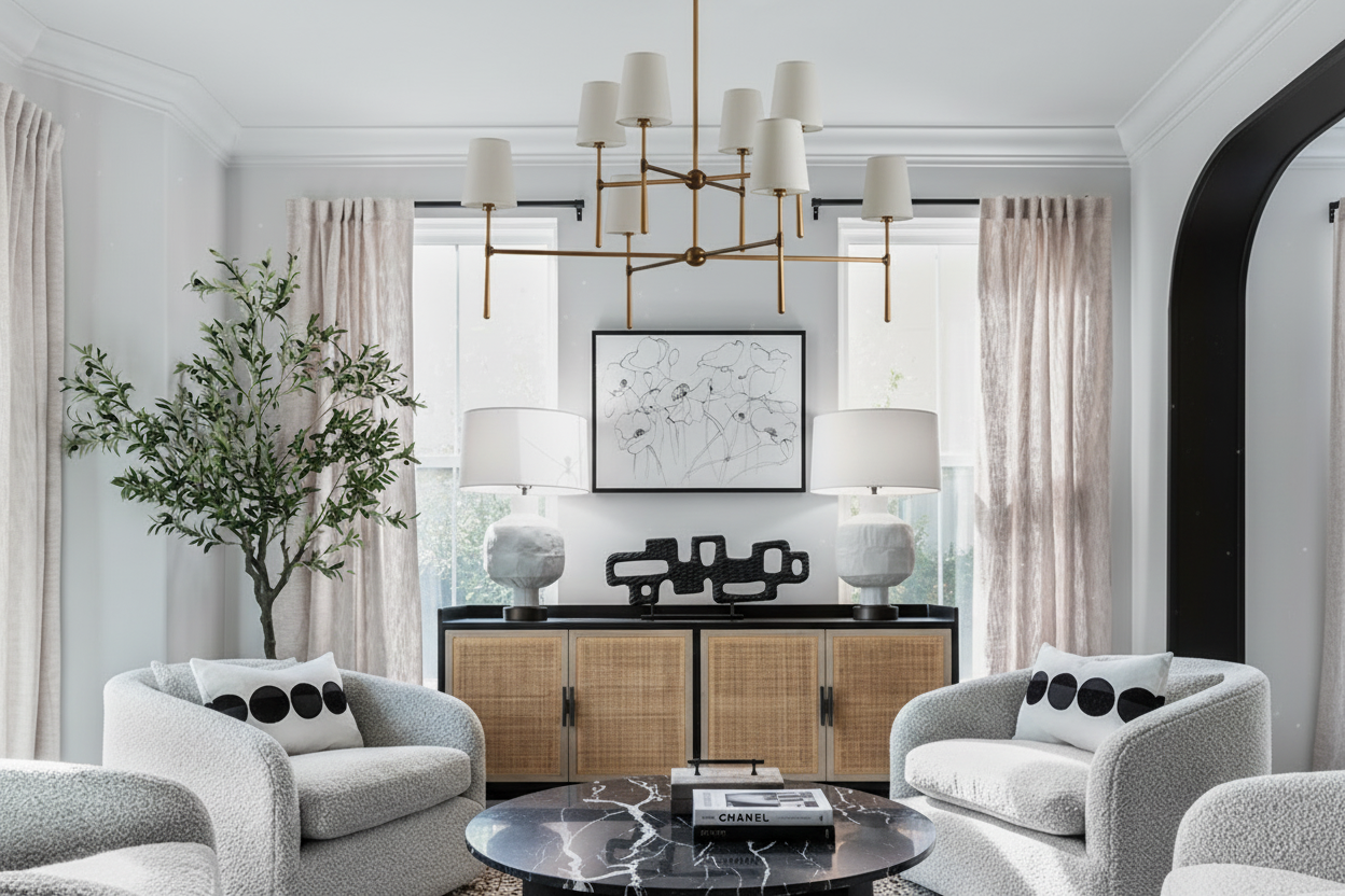 Rhoda 2-Tier Round Chandelier