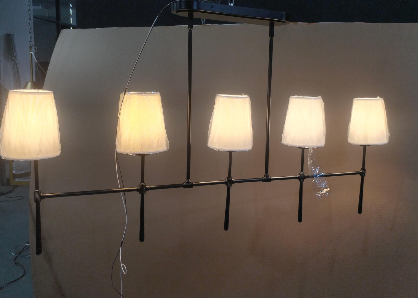 Rhoda Linear Chandelier 5/6 Light