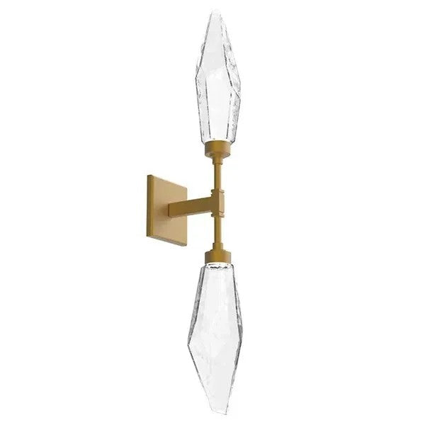 Rocast Crystal Double Wall Sconce