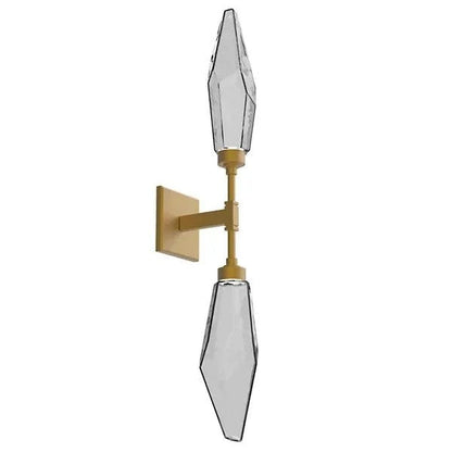 Rocast Crystal Double Wall Sconce