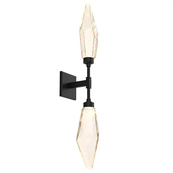 Rocast Crystal Double Wall Sconce