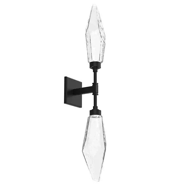 Rocast Crystal Double Wall Sconce