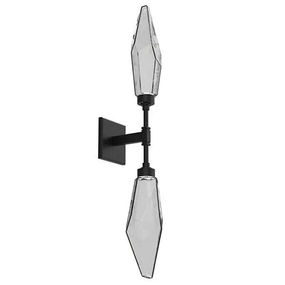 Rocast Crystal Double Wall Sconce