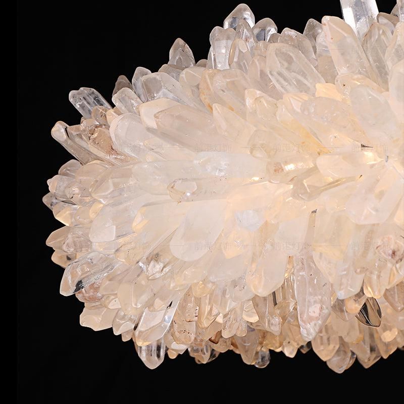 Rocast Crystal Halo Modern Chandelier
