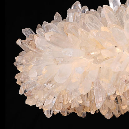 Rocast Crystal Halo Modern Chandelier