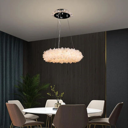 Rocast Crystal Halo Modern Chandelier