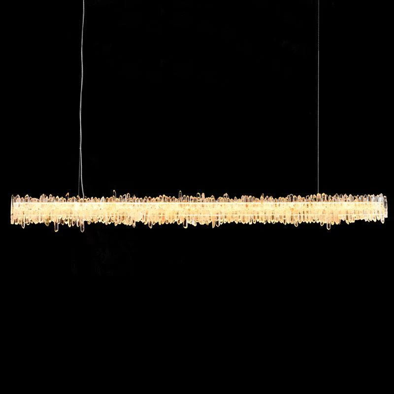 Rocast Crystal Linear Chandelier