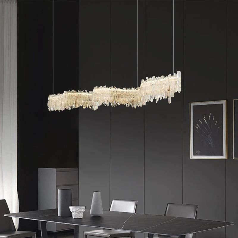 Rocast Crystal Linear Chandelier