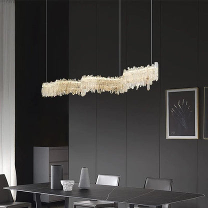Rocast Crystal Linear Chandelier
