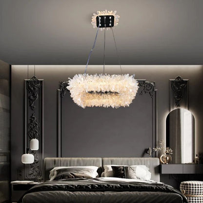 Rocast Crystal Square Modern Chandelier