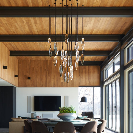 Rocast Crystal Pendant light
