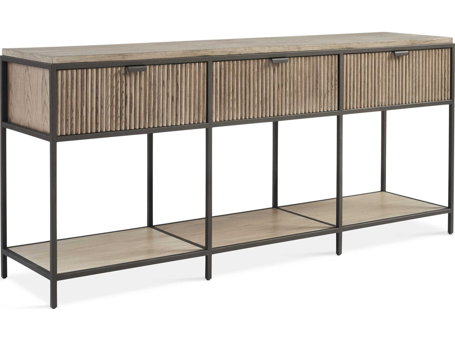 Concord Console Table with Drawers and Shelf