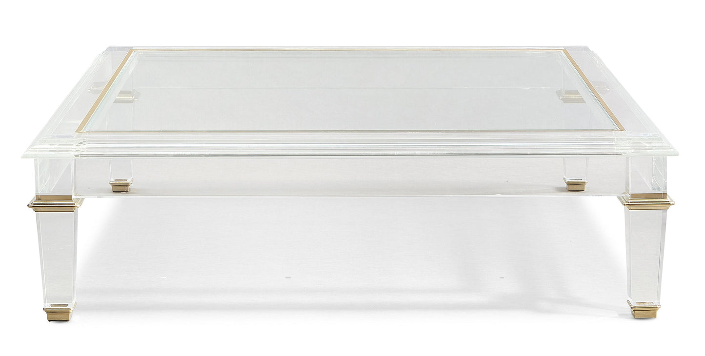 Caracole Promethean Pierre Cocktail Table Clearance