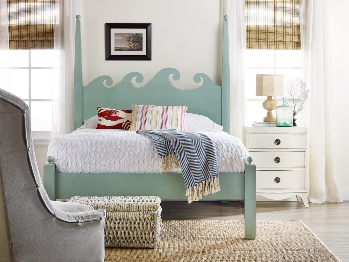 Melbourne 3-Drawer Nightstand with Removable Hardware