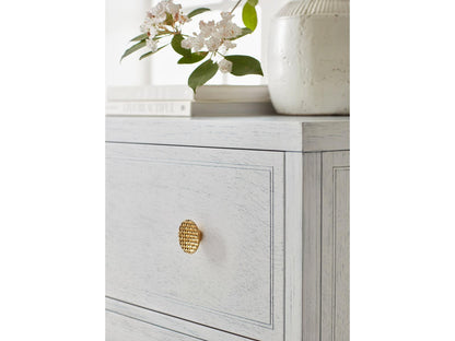 Hampton 6-Drawer Solid Wood Dresser in Rich Walnut Stain