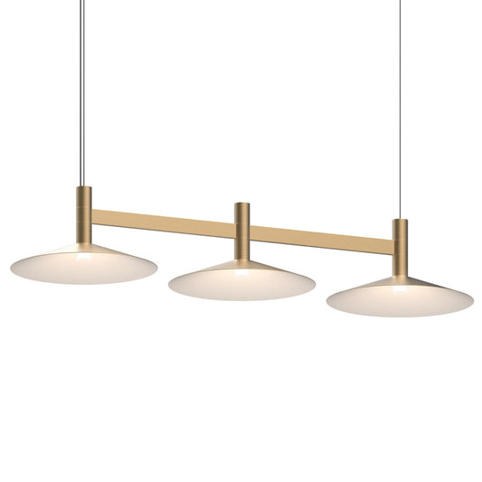 Sonneman Systema Staccato 29 Inch 3 Light Led Linear Suspension Light Cp764387