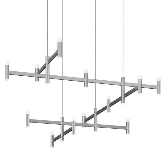 Sonneman Systema Staccato 57 Inch Led Linear Suspension Light Cp749314