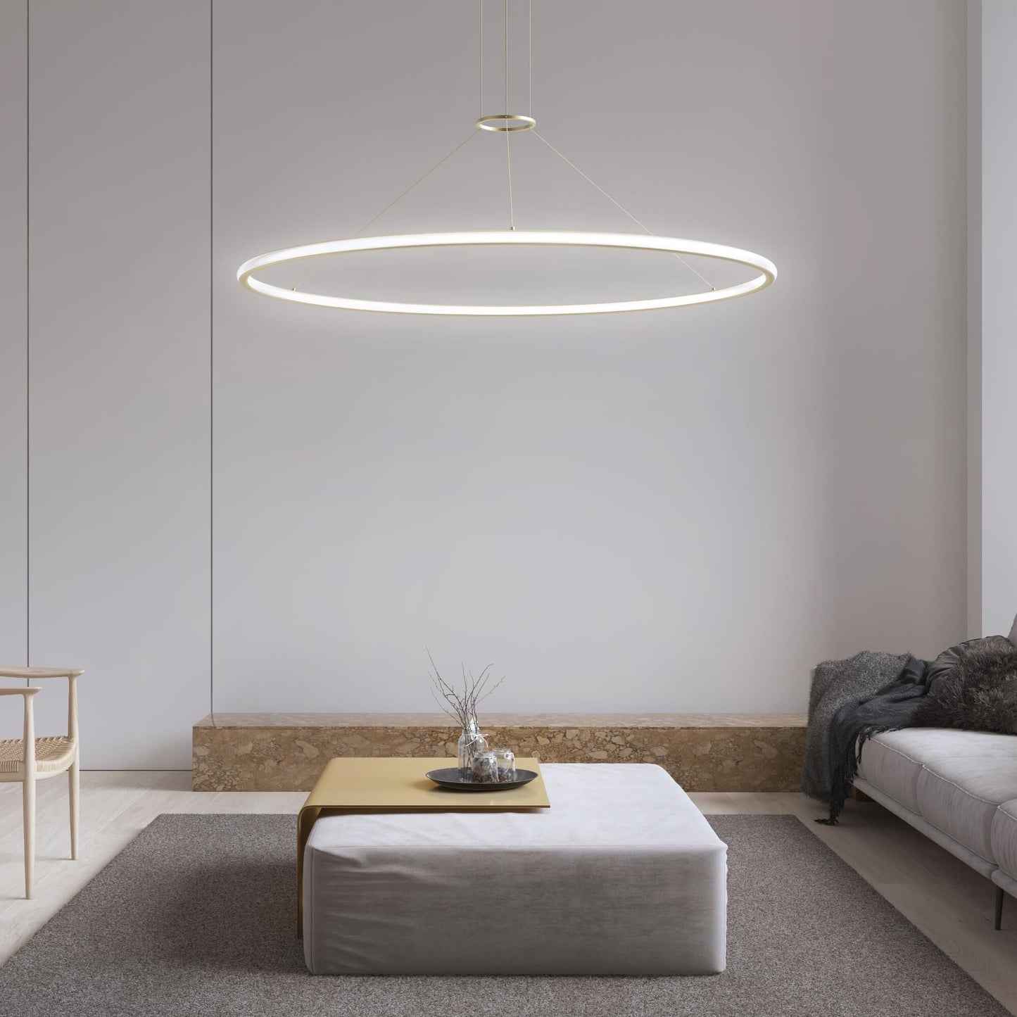 Sonneman Luna 61 Inch Led Large Pendant Cp739222