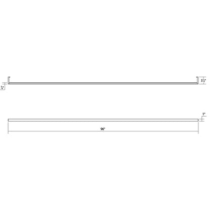 Sonneman Robert Sonneman Thin Line 96 Inch Led Wall Sconce Cp368008