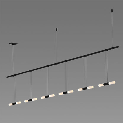 Sonneman Robert Sonneman Suspenders 73 Inch 10 Light Led Linear Suspension Light Cp170465