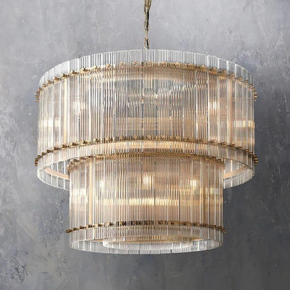San Marco Two-tier Luxury Round Chandelier 37"