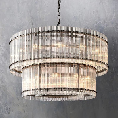 San Marco Two-tier Luxury Round Chandelier 48"