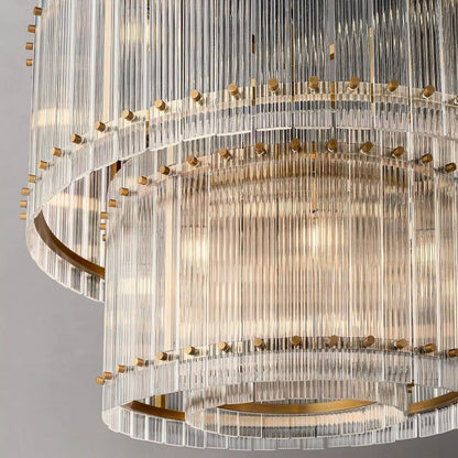San Marco Two-tier Luxury Round Chandelier 37"