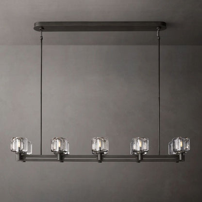 Sebendor Double Linear Chandelier 54"